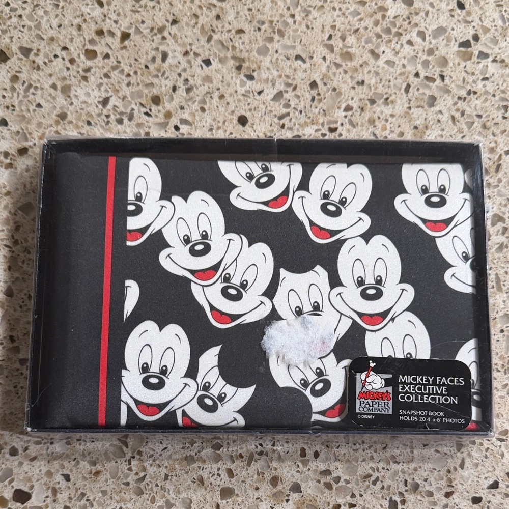 Mickey Faces Executive Collection Snapshot Book New Vintage